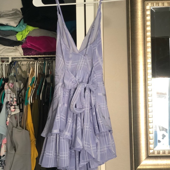 NWT ruffled cross-back romper - Picture 5 of 5